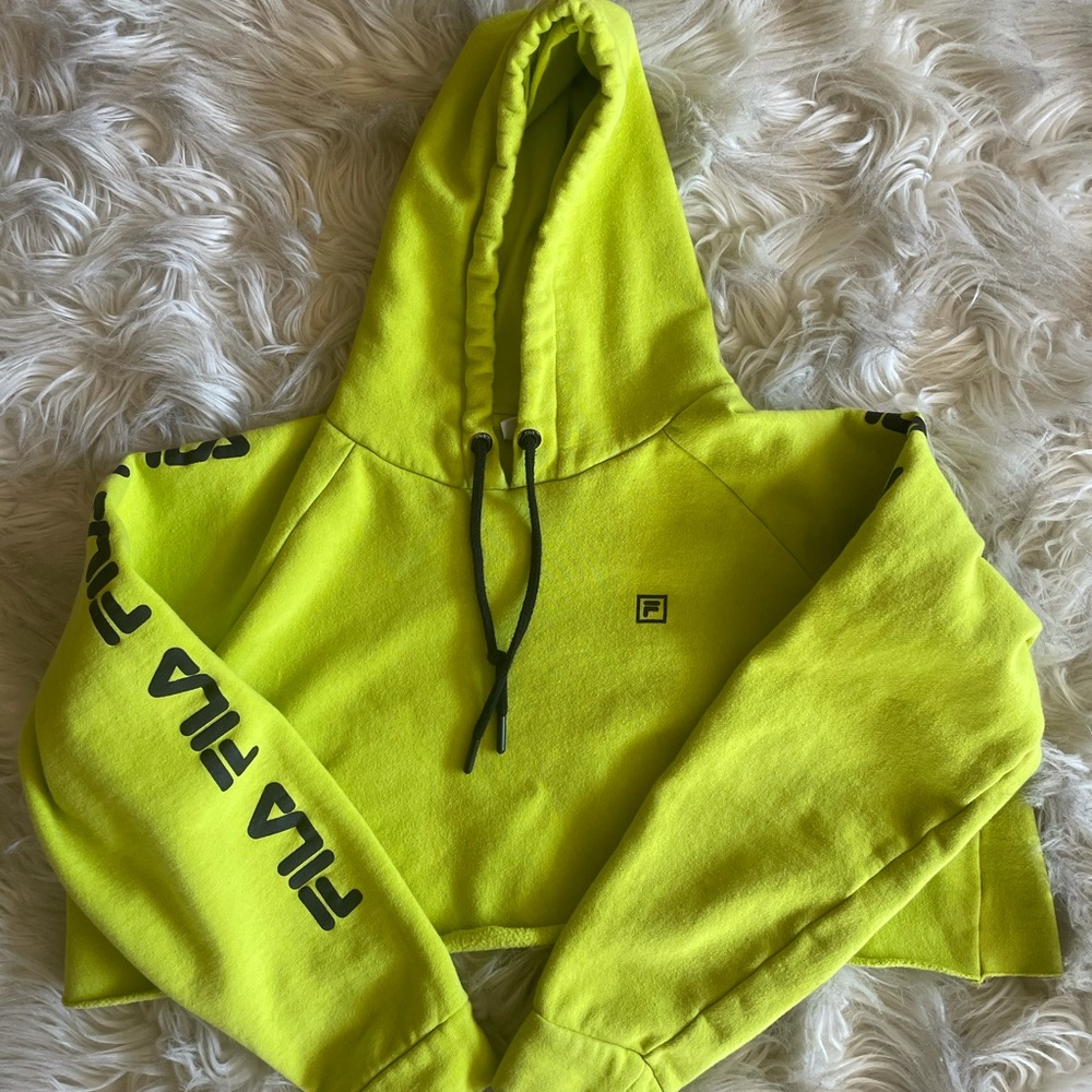 FILA cropped hoodie